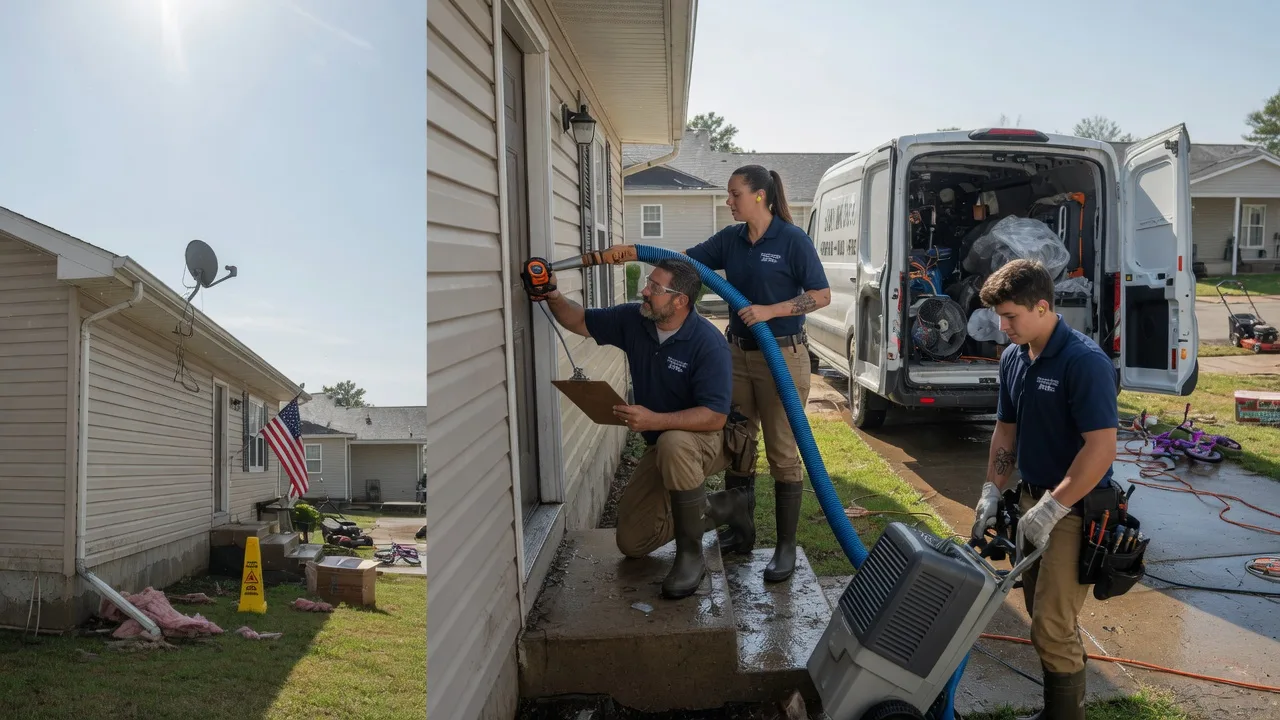 Ceiling Water Damage Restoration in Columbia, CT near me